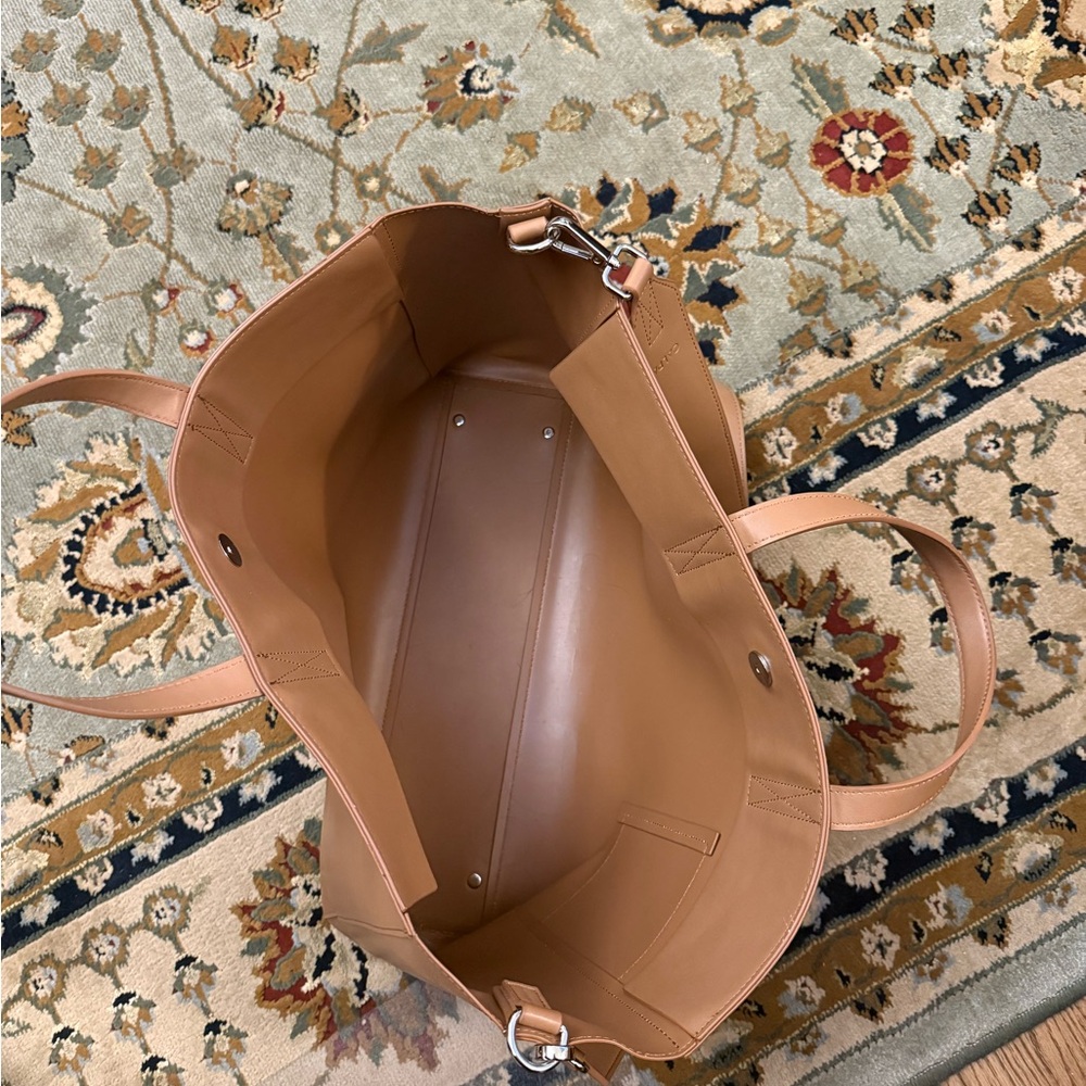 Calpak Haven 16" Laptop Tote Bag in Toffee - Picture 5 of 9